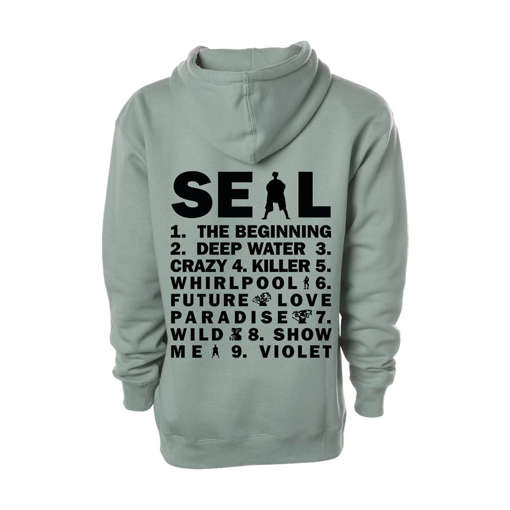 Dusty Sage Pull Over Hoodie