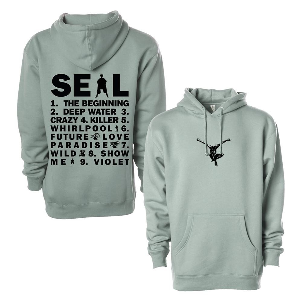 Dusty Sage Pull Over Hoodie